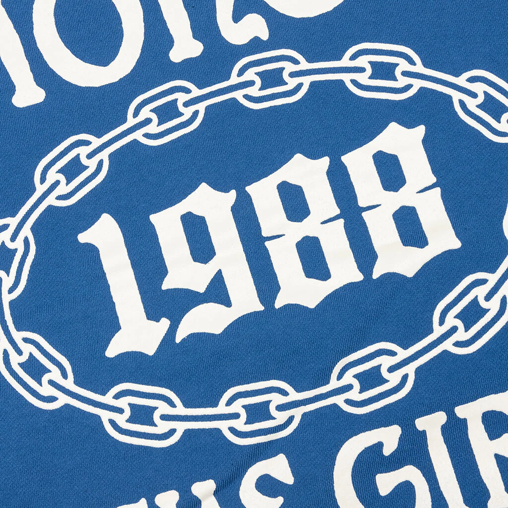 Chainlink Logo Hoodie - Blue - Image 4