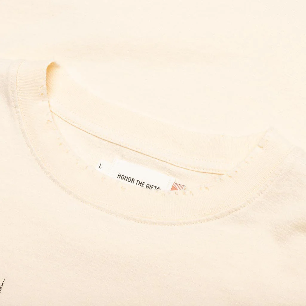 Holiday Diamonds S/S Tee - Bone - Image 3