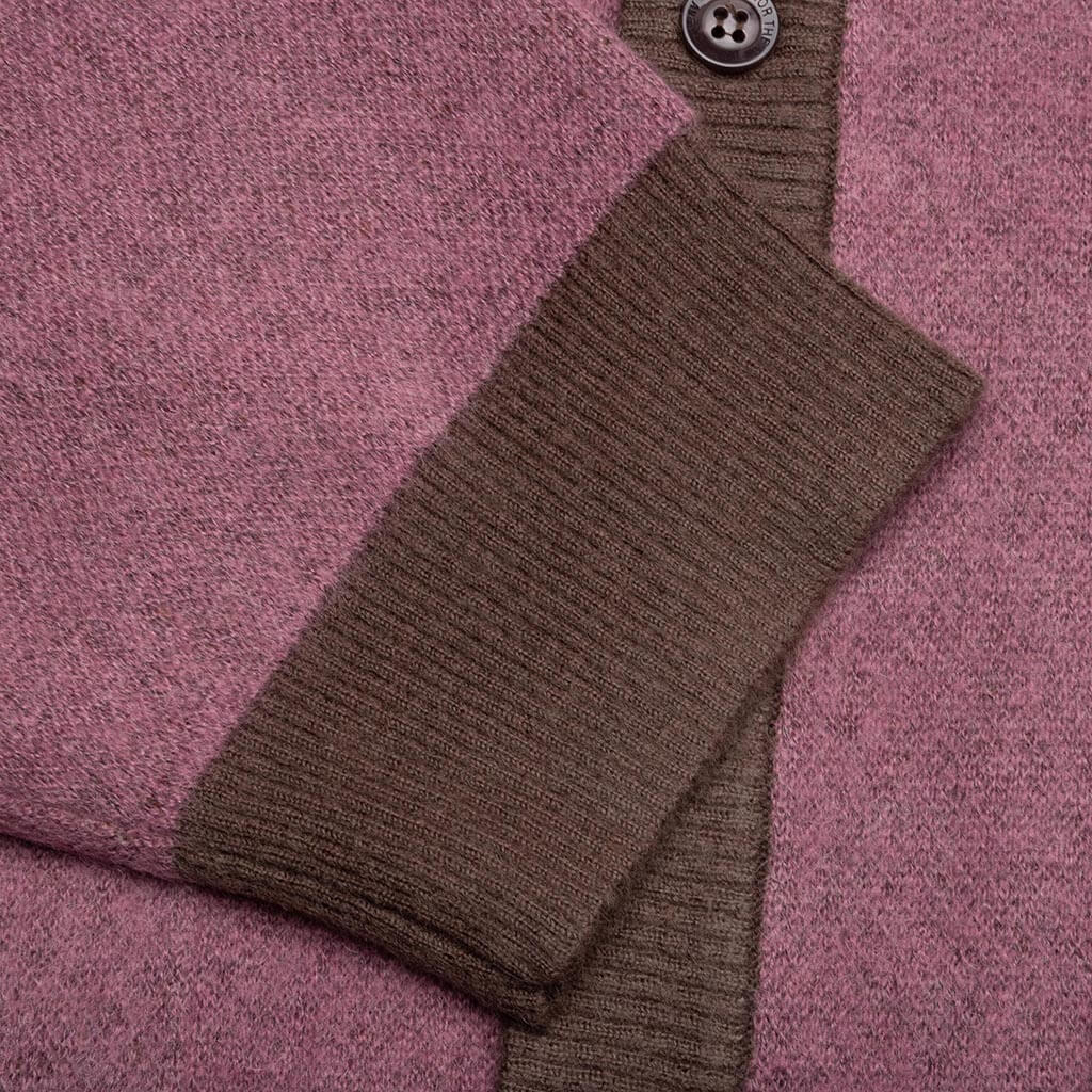 Holiday HTG Cardigan - Mauve - Image 6