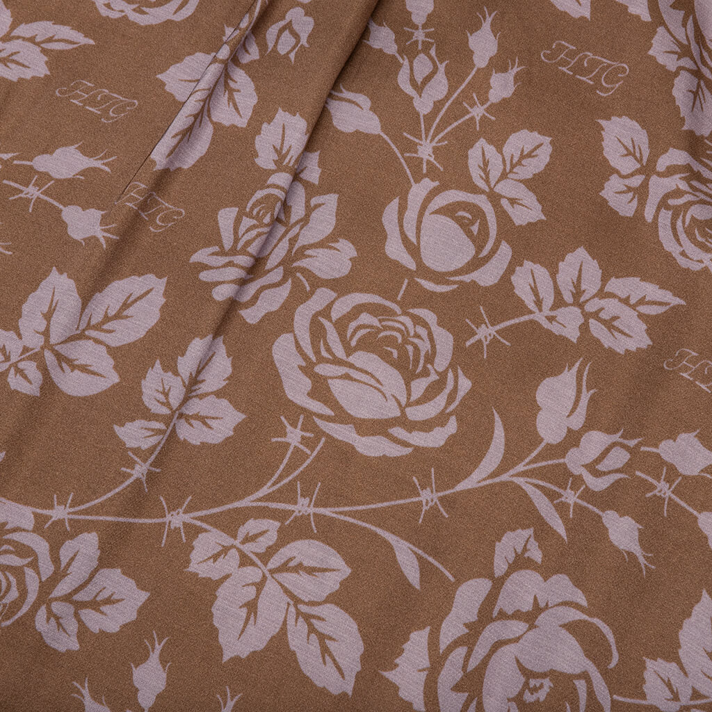 Honor the Gift Patterned Woven L/S - Brown - Image 4