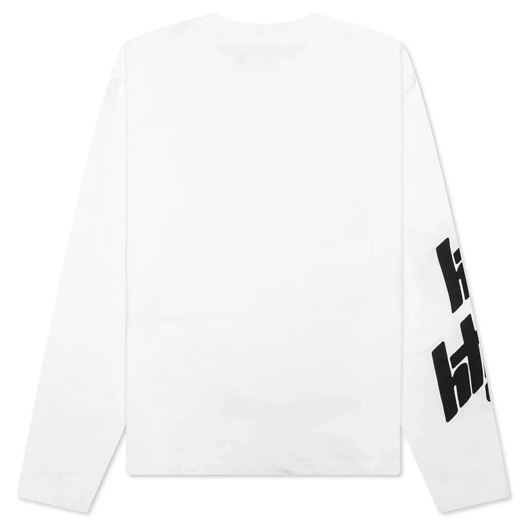 Fuel L/S Tee - White - Image 2