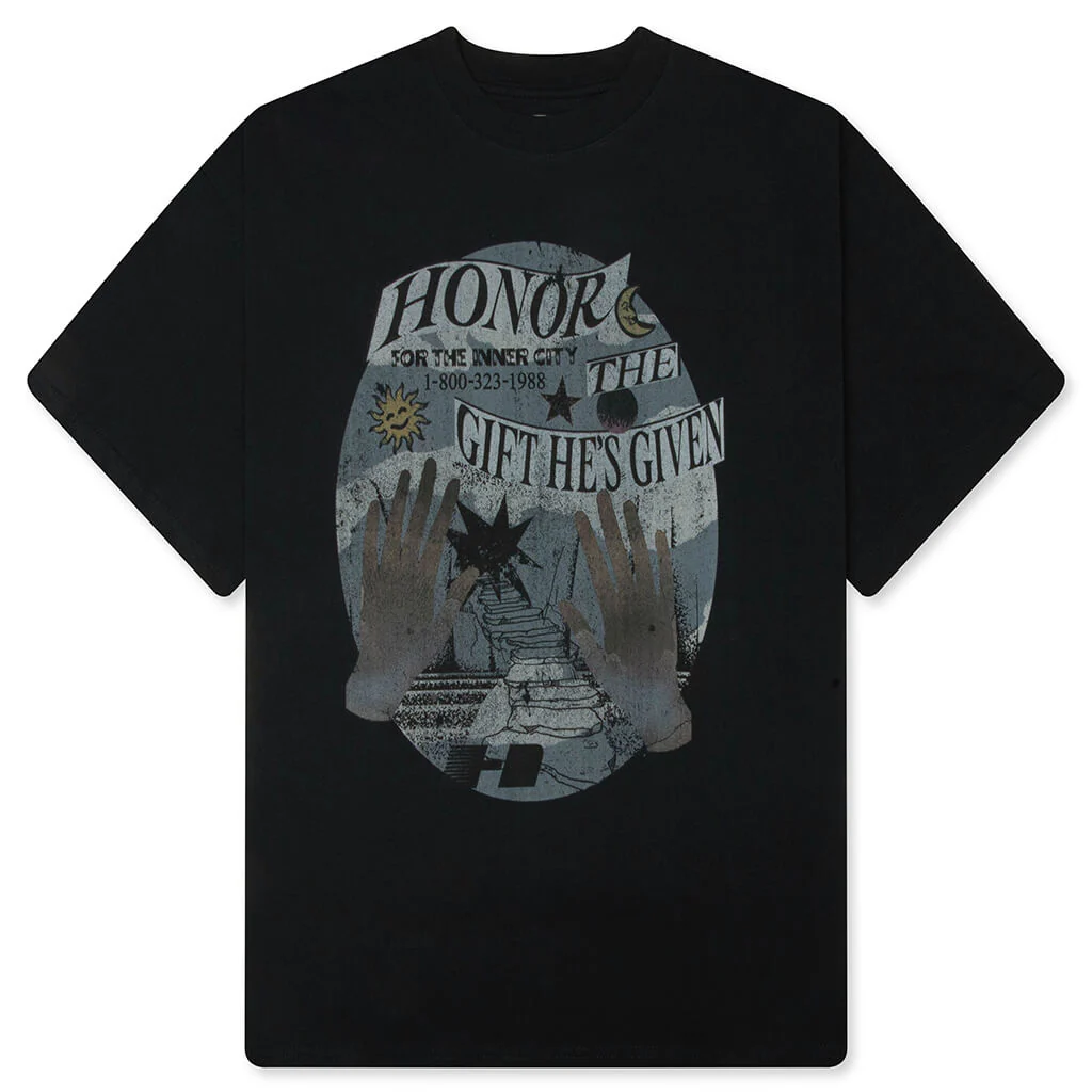 Gift He's Given S/S Tee - Black