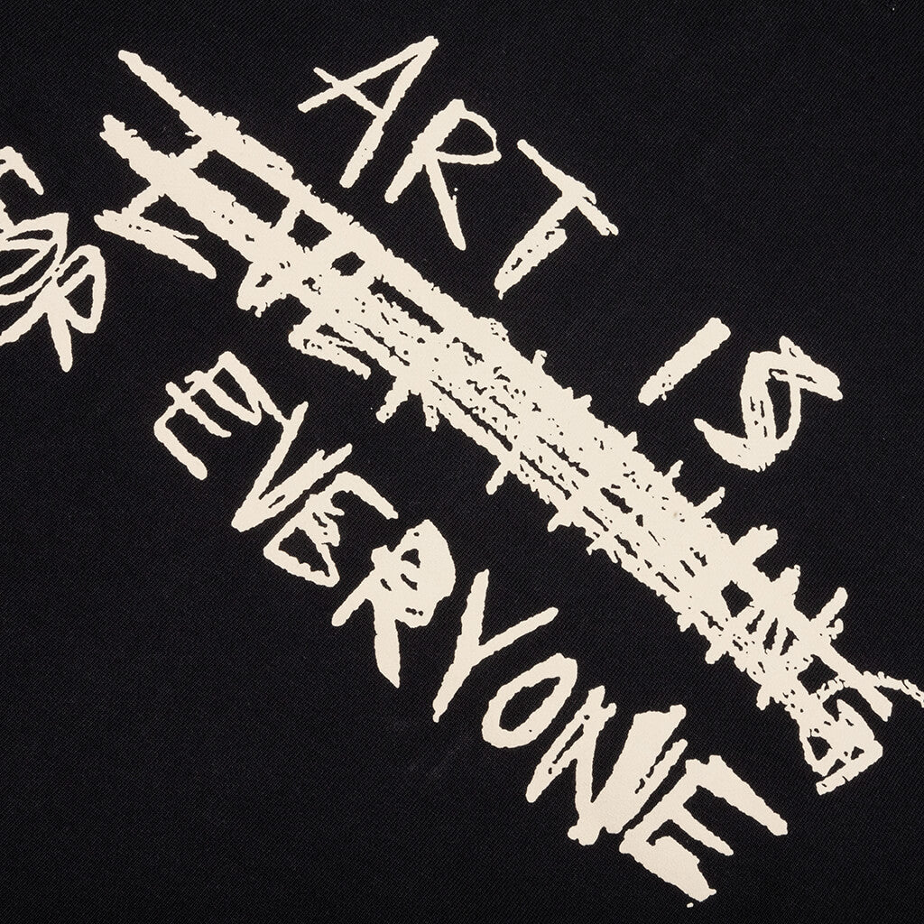 Honor Art Institute Zip Hoodie - Black - Image 4