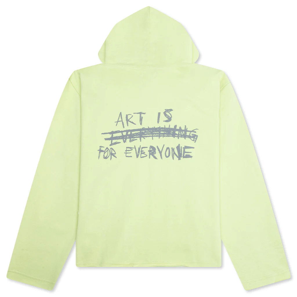 Honor Art Institute Zip Hoodie - Green - Image 2
