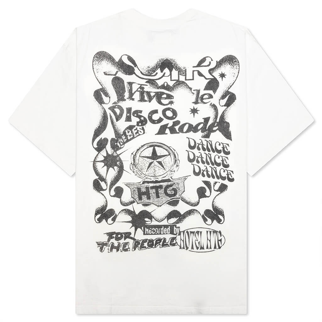 HTG Hotel Collage S/S Tee - White - Image 2