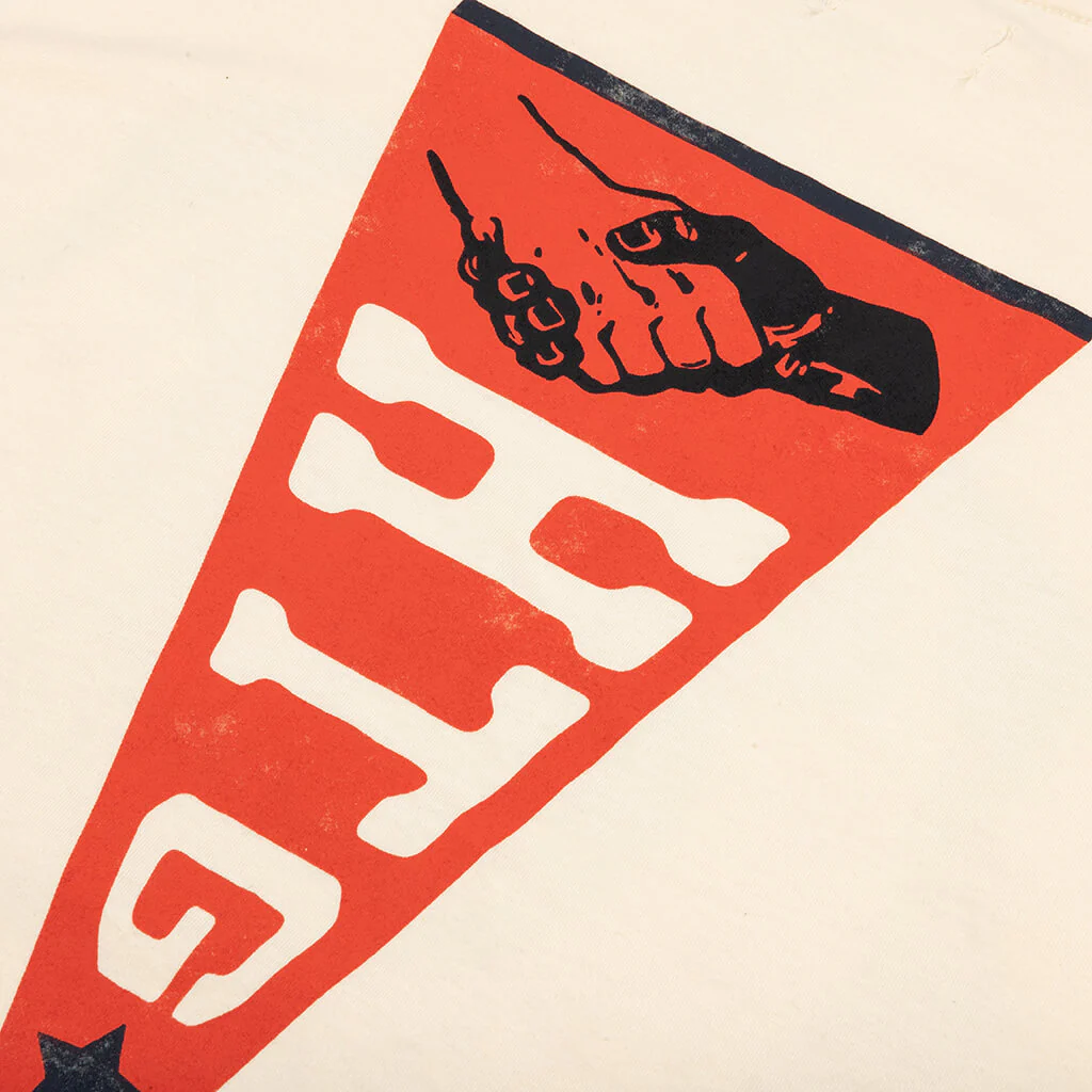 HTG Seal Logo L/S Tee - Bone - Image 4