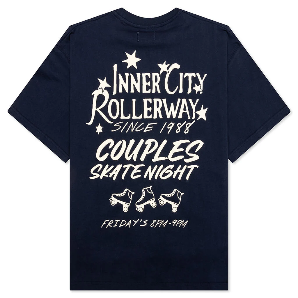 Inner City Rollerway S/S Tee - Navy - Image 2