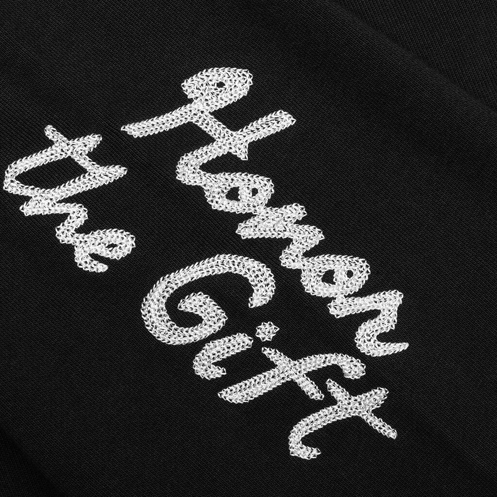 Mixed Logo Crewneck - Black - Image 4