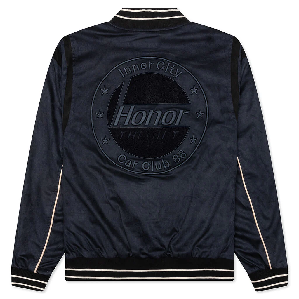 Oil Head Varsity - Navy - Image 2