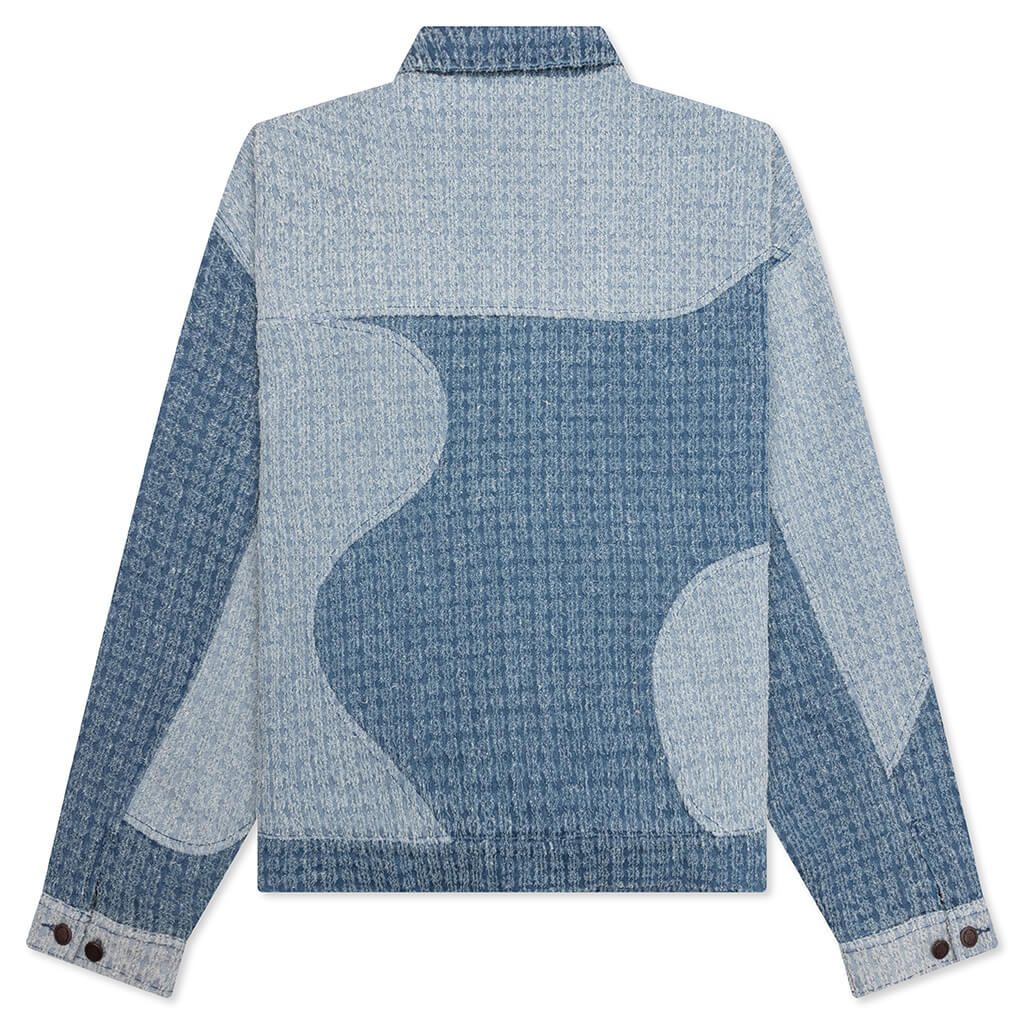 Panel Jacket - Navy - Image 2
