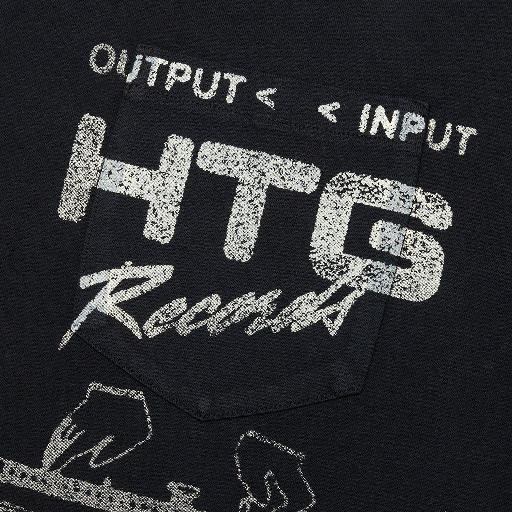 Records Tee - Black - Image 4