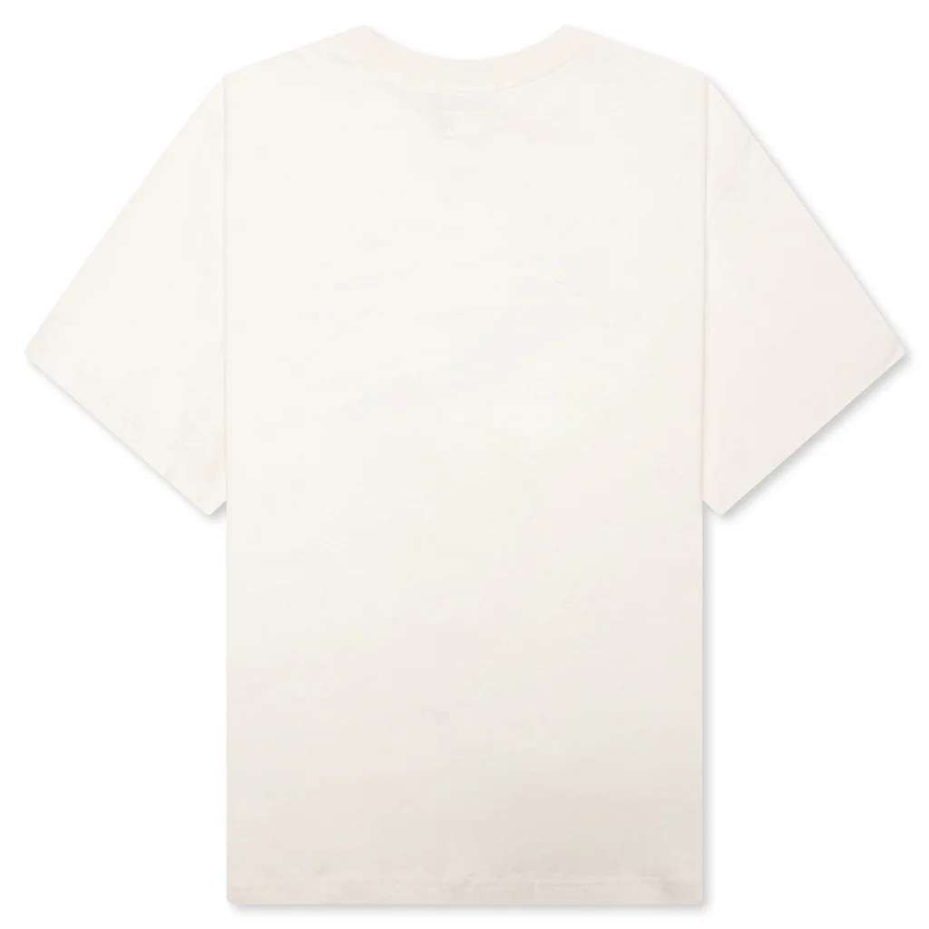 Records Tee - Cream - Image 2