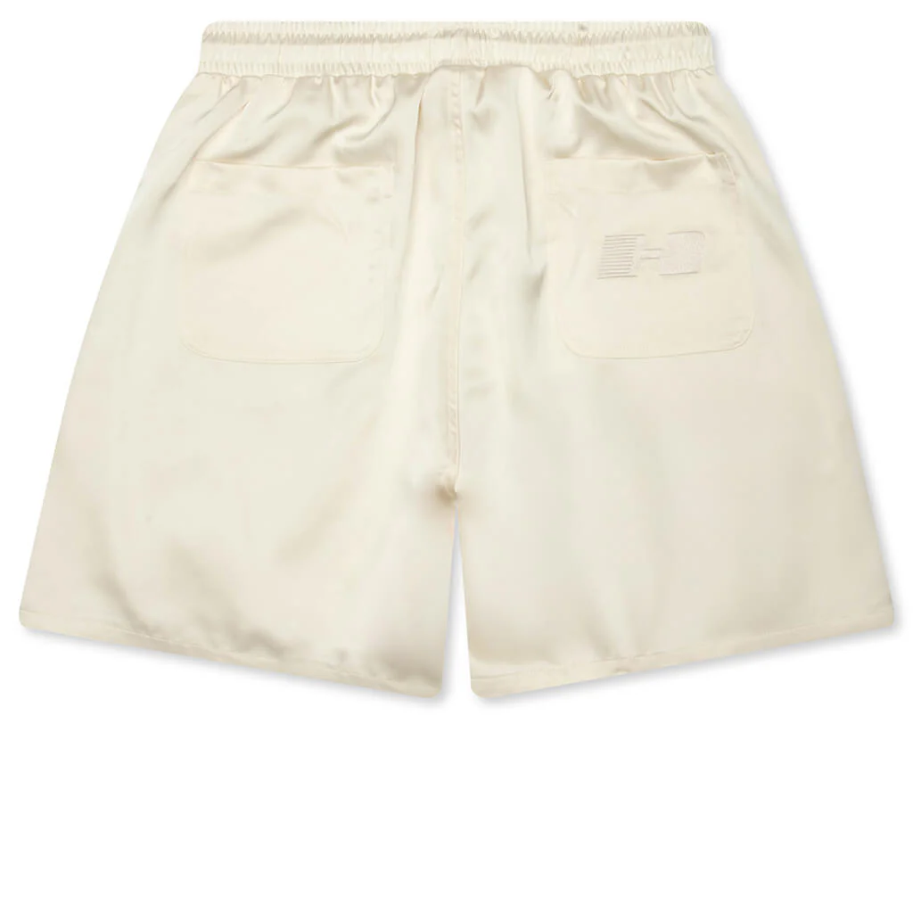Satin Drawcord 7" Shorts - Sand - Image 2
