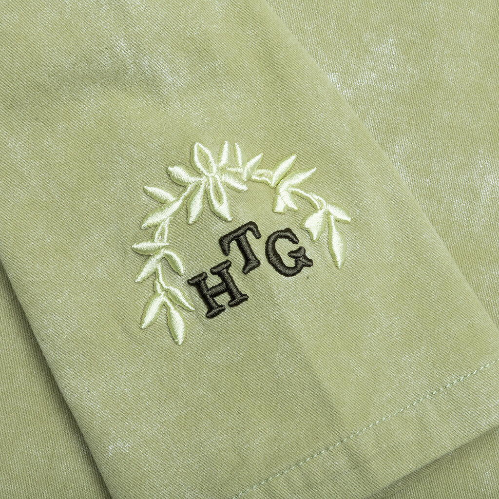 Twill Washed Jacket - Green - Image 4