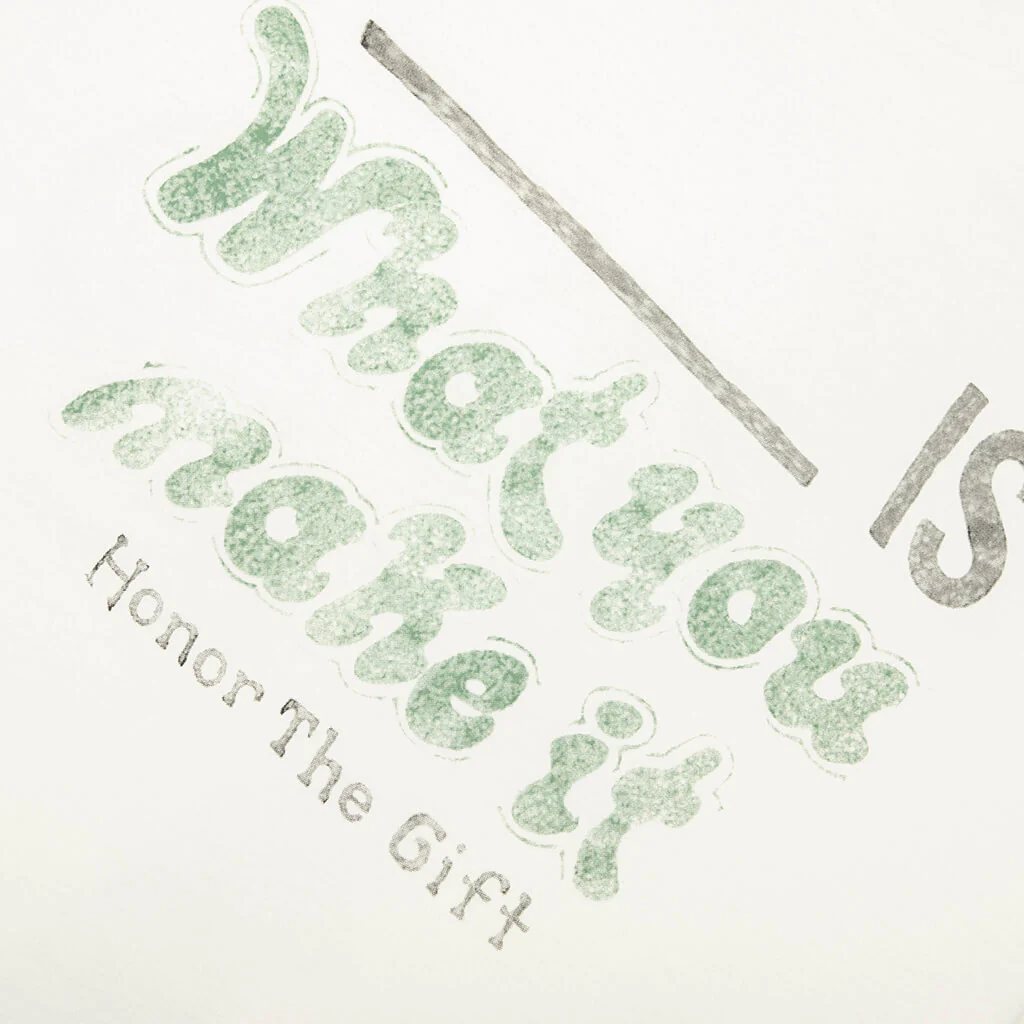 What You Make It Tee - White - Image 3