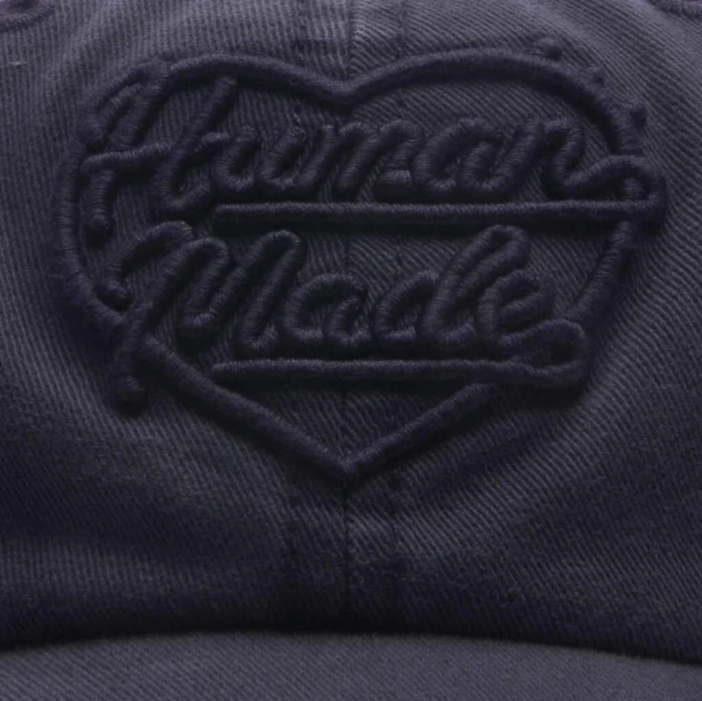 6 Panel Twill Cap #21 - Navy - Image 2