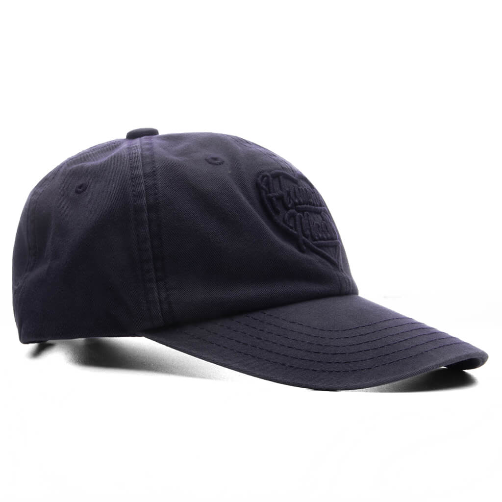 6 Panel Twill Cap #21 - Navy - Image 3