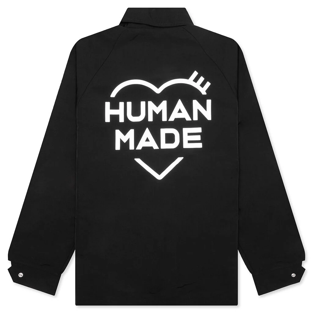 Coach Jacket - Black - Image 2