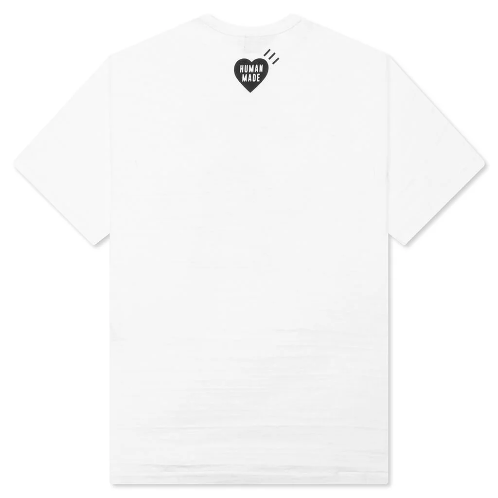 Graphic T-Shirt #12 - White - Image 2