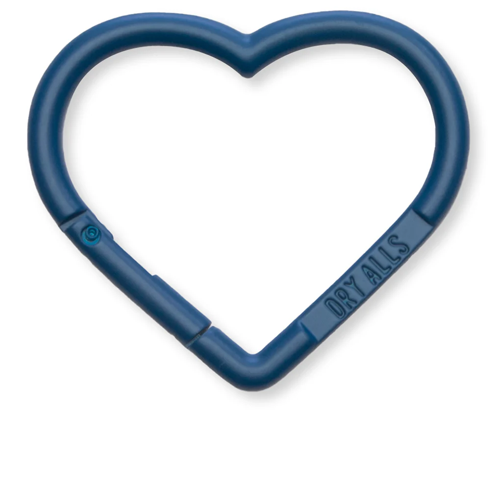 Heart Carabiner - Blue - Image 2