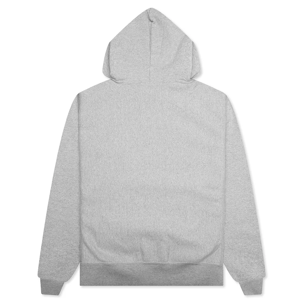 Heavyweight Hoodie - Grey - Image 2