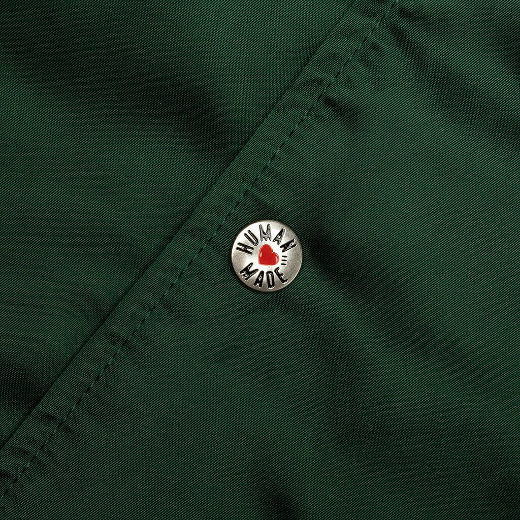 Nylon Stadium Jacket - Green - Image 4