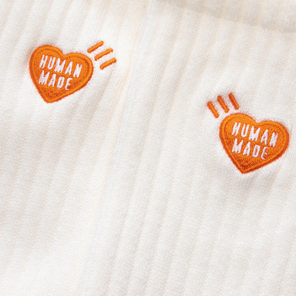Pile Socks - White - Image 2
