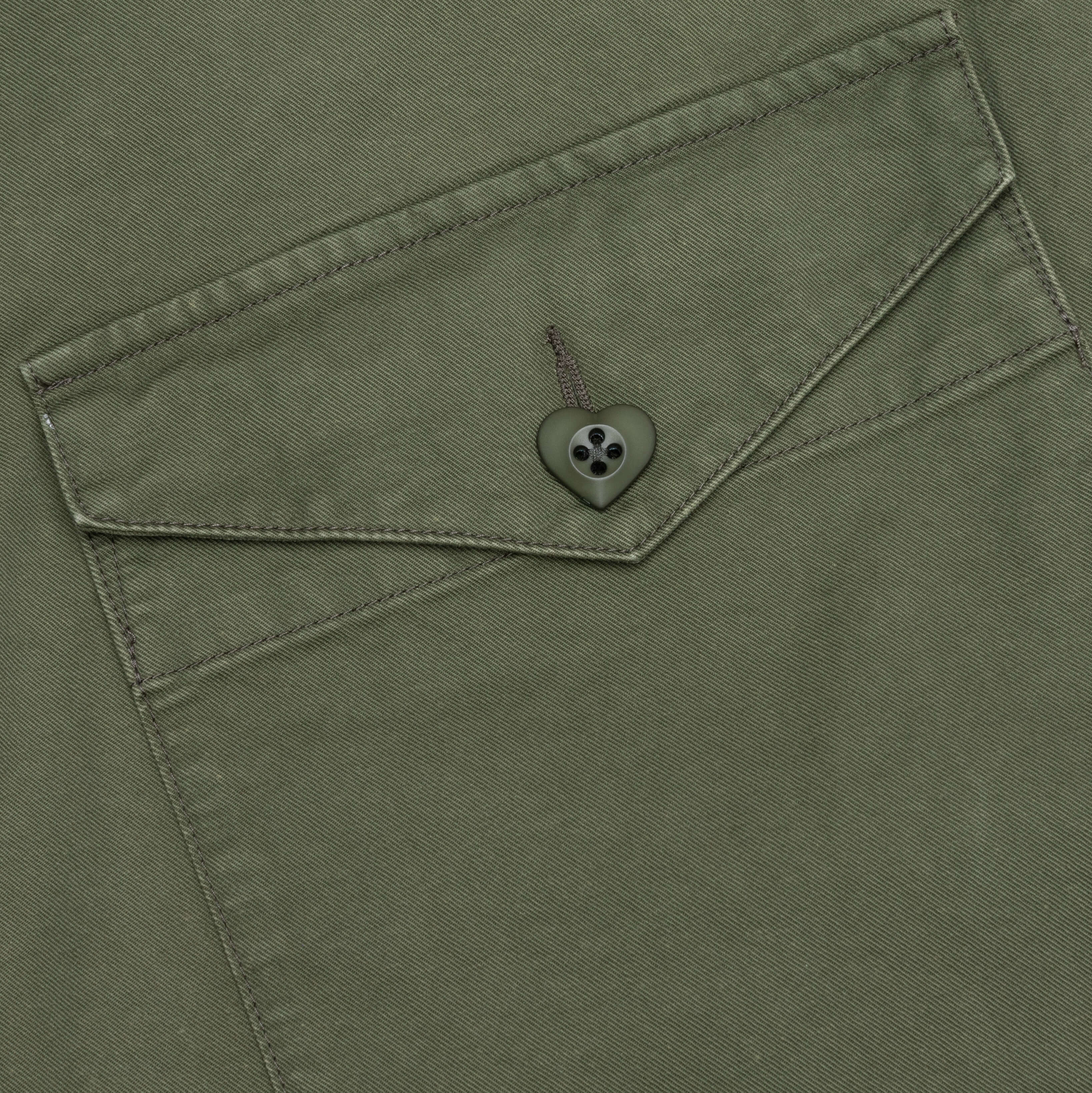 Straight Cargo Pants - Olive Drab - Image 4