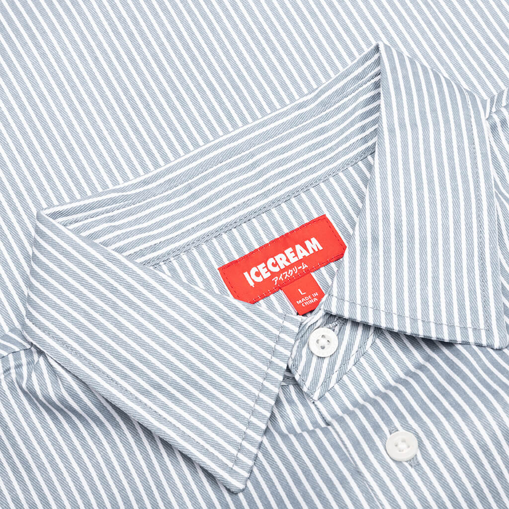 Arcade S/S Woven - Baby Blue - Image 3