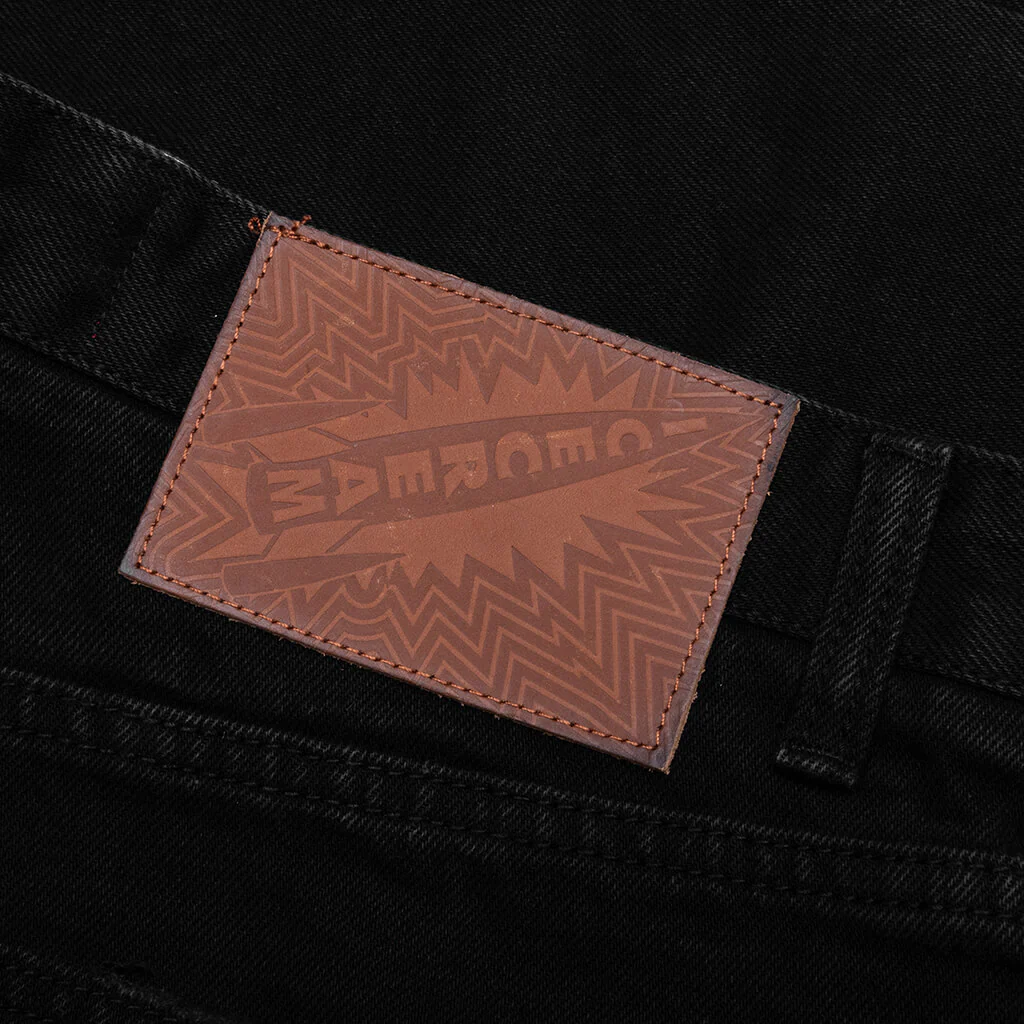 Big Black Jean Vanilla Fit Shorts - Black Caramel - Image 3