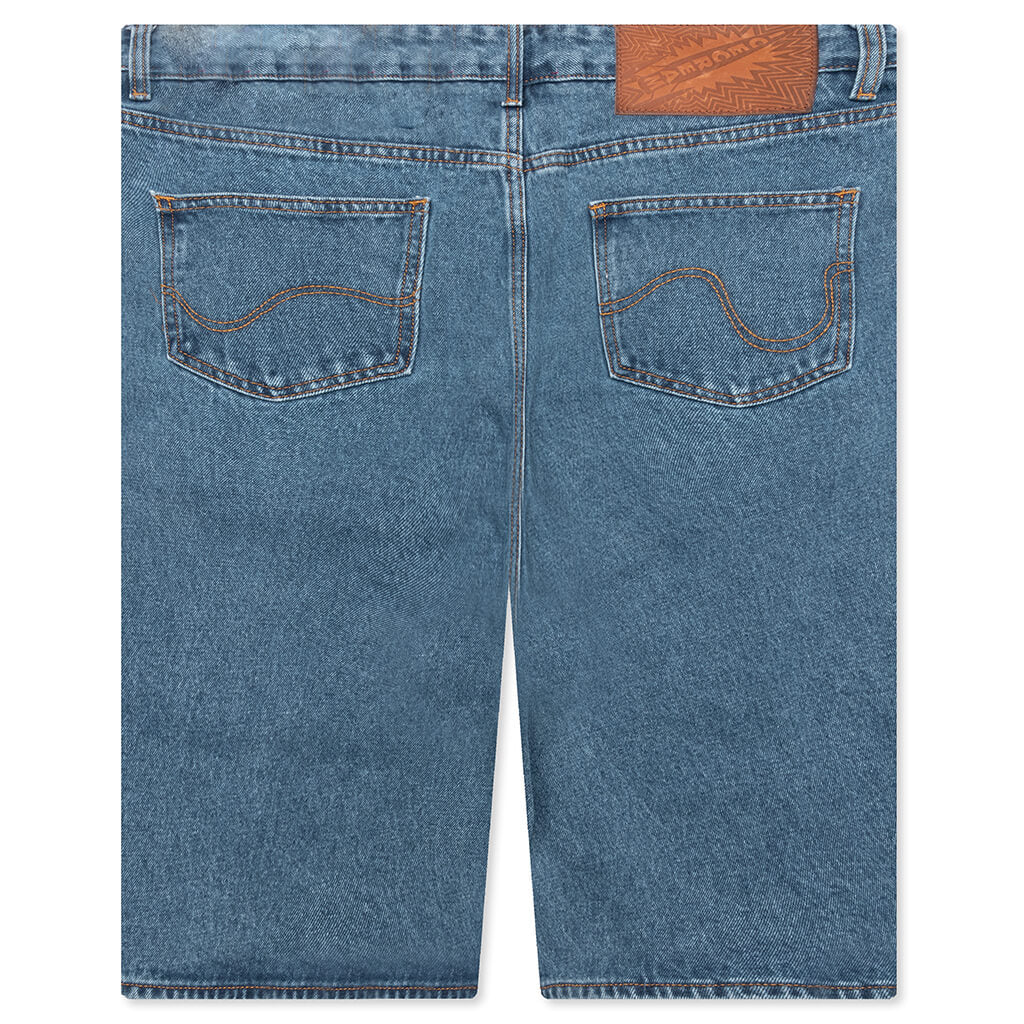 Big Boi Jean Shorts - Caramel - Image 2
