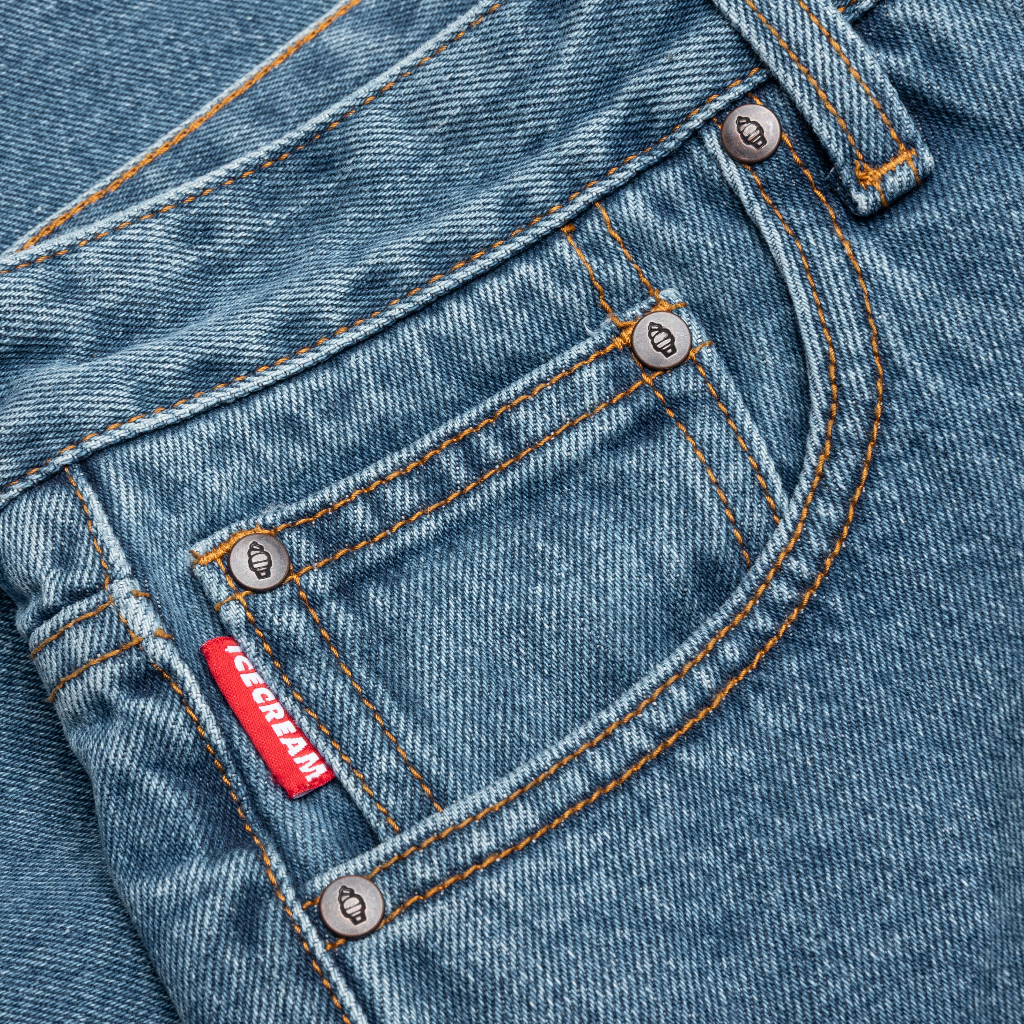 Big Boi Jean Shorts - Caramel - Image 3