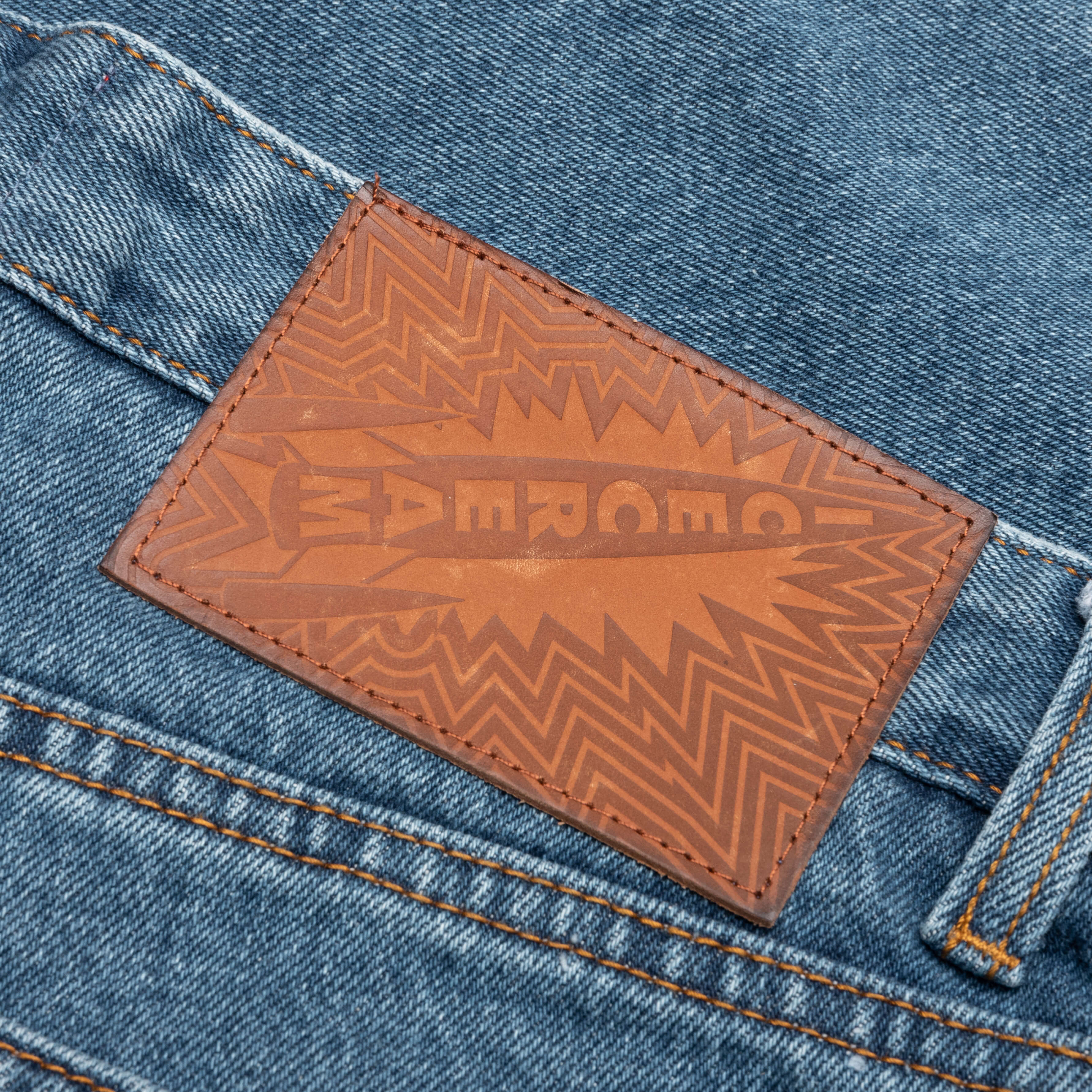 Big Boi Jean Shorts - Caramel - Image 5