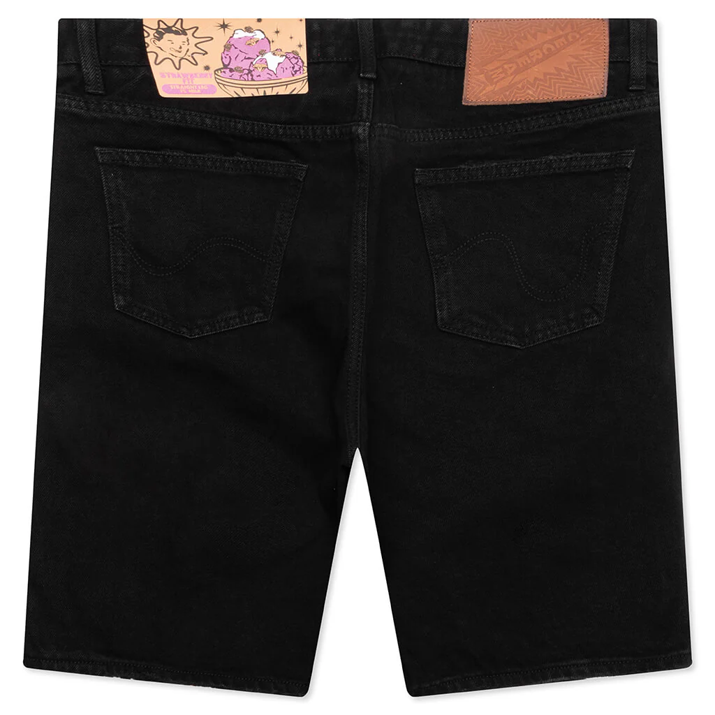 Black Dog Jean Strawberry Fit Shorts - Black Caramel - Image 2