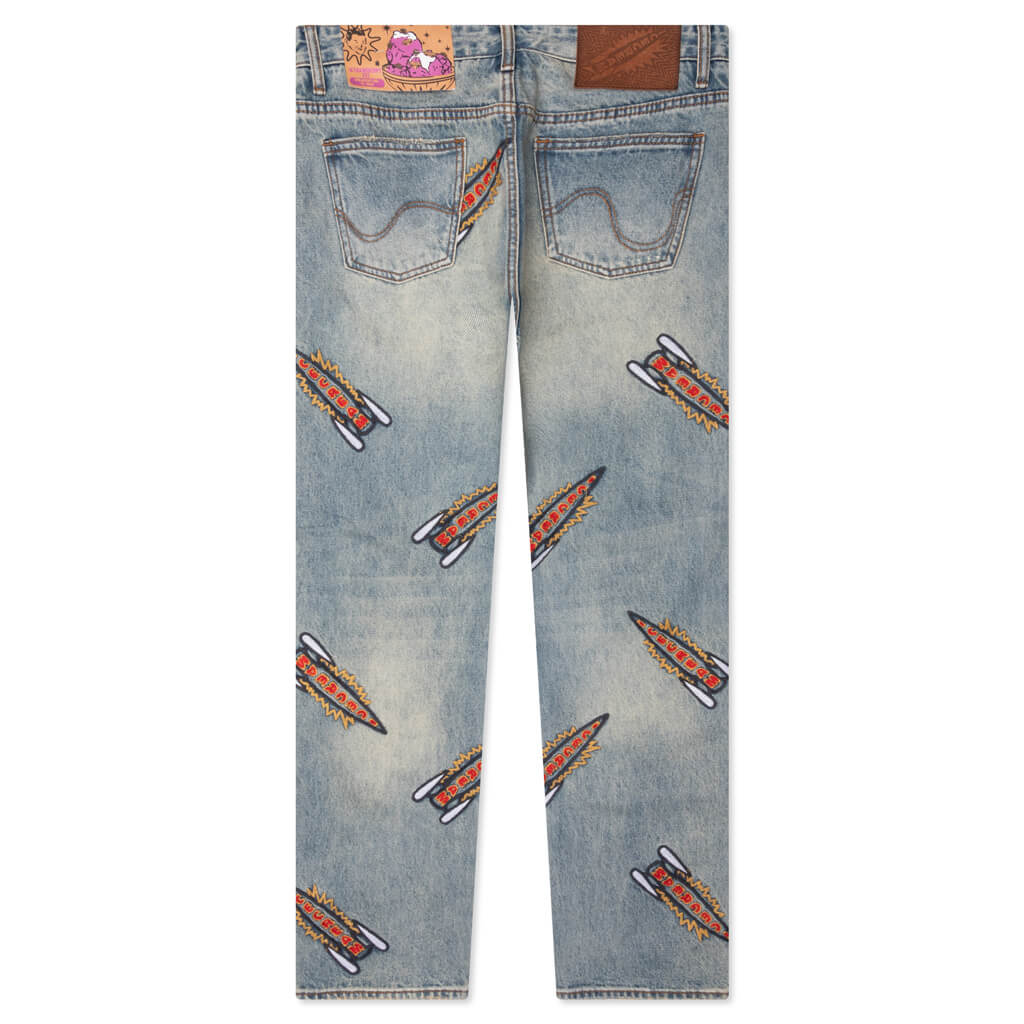 Strawberry Fit Blast Off Jeans - Hot Fudge - Image 2