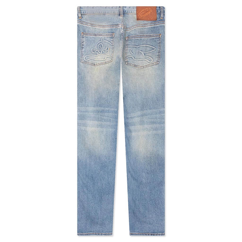 Blue Patch Chocolate Fit Jeans - Gelatto - Image 2