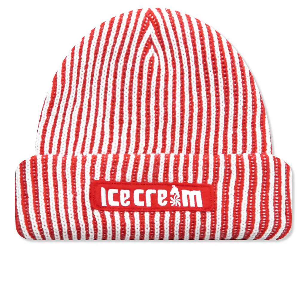 Double Dip Knit Cap - Goji Berry