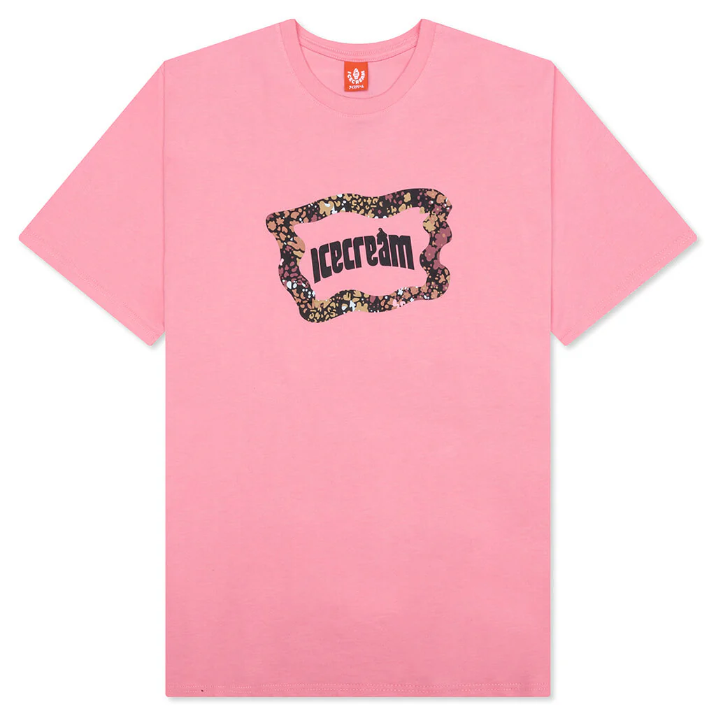 Flag S/S Tee - Sea Pink