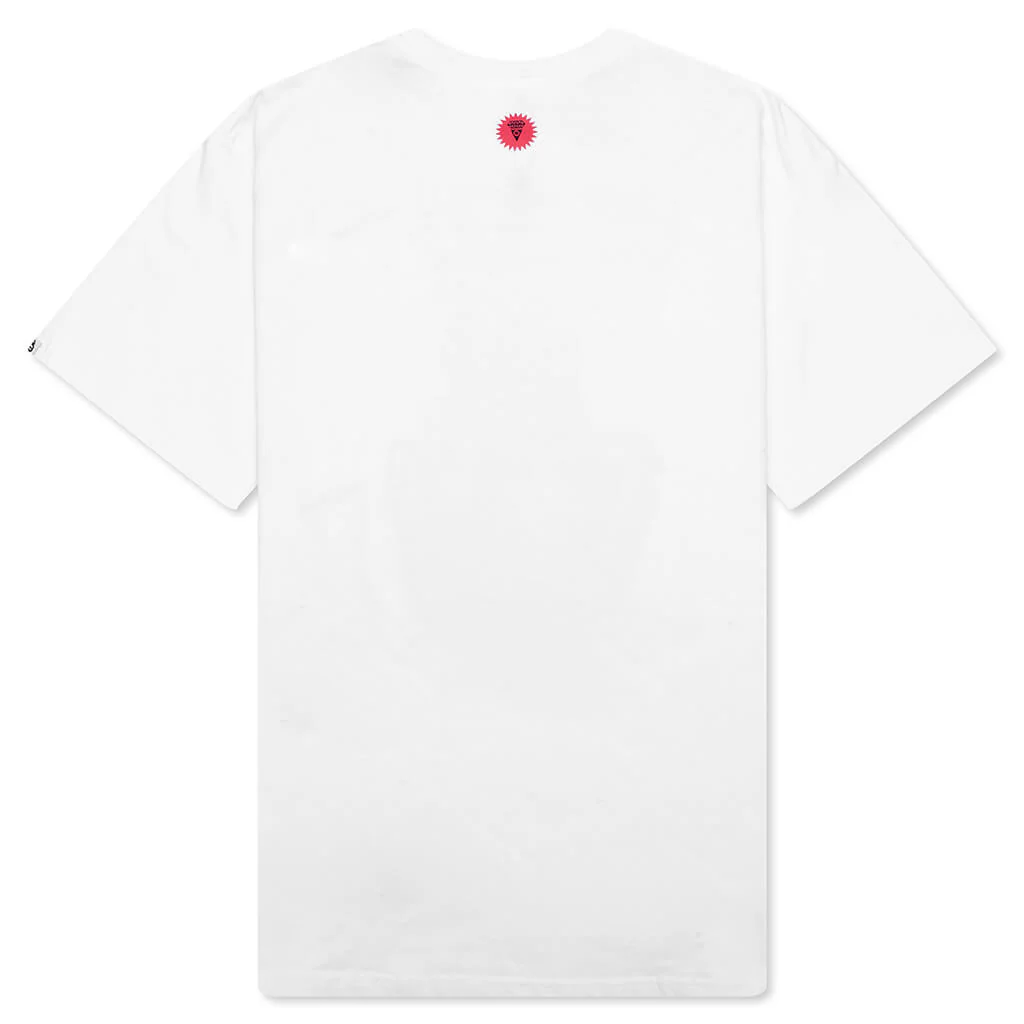 Gleam S/S Knit Shirt - White - Image 2
