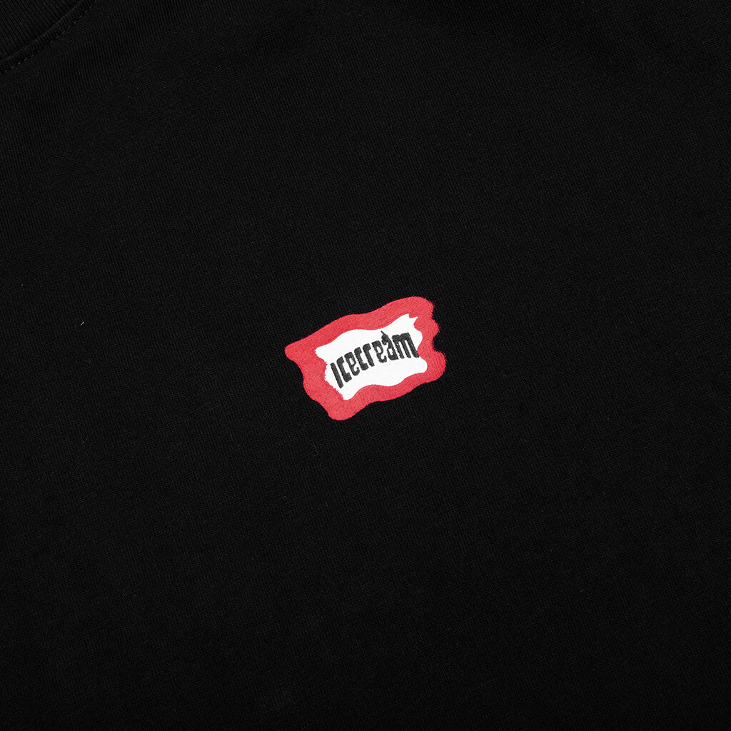 Icecream Diner Food S/S Tee - Black - Image 4