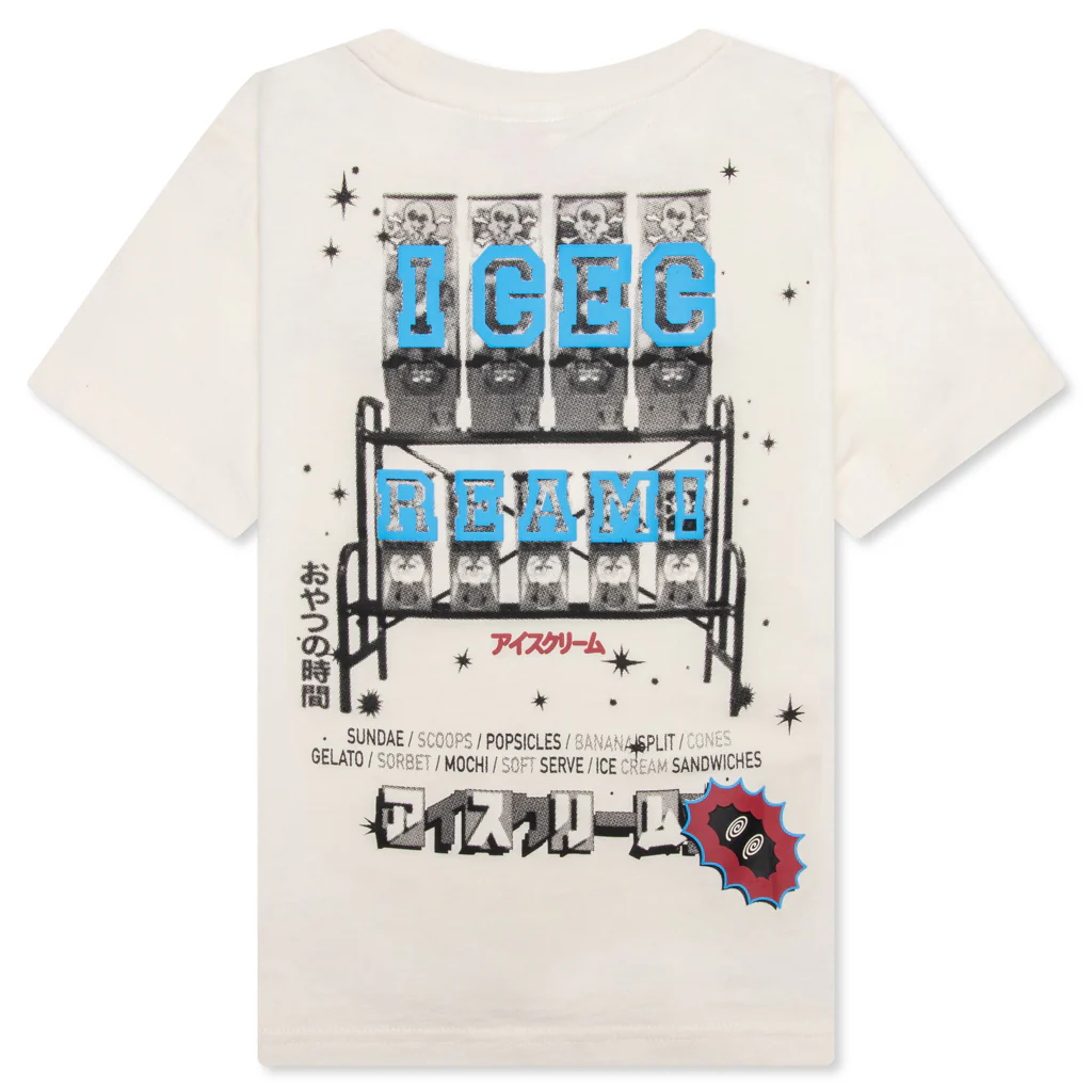 Kid's Vending S/S Knit - Whisper White - Image 2