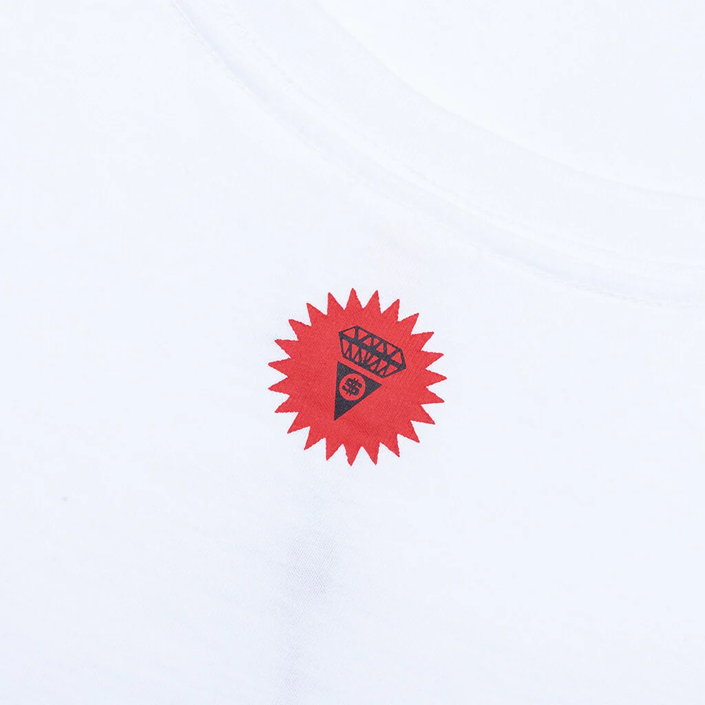 Luger S/S Tee - White - Image 5