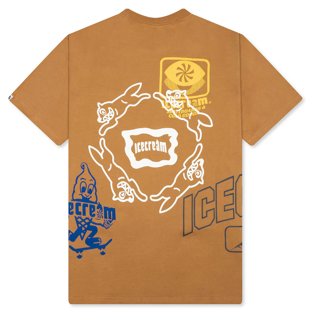 Overlay S/S Tee - Apple Cinnamon - Image 2