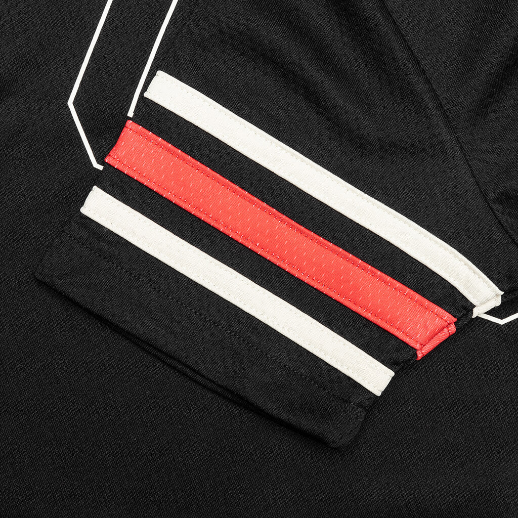Kids Oversized Game Jersey S/S Knit - Black - Image 3