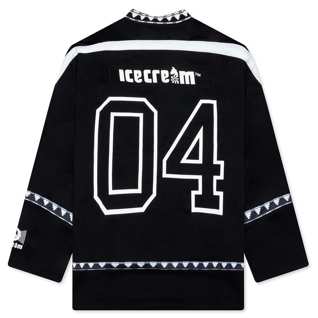 Party On Jersey L/S Knit - Black - Image 2