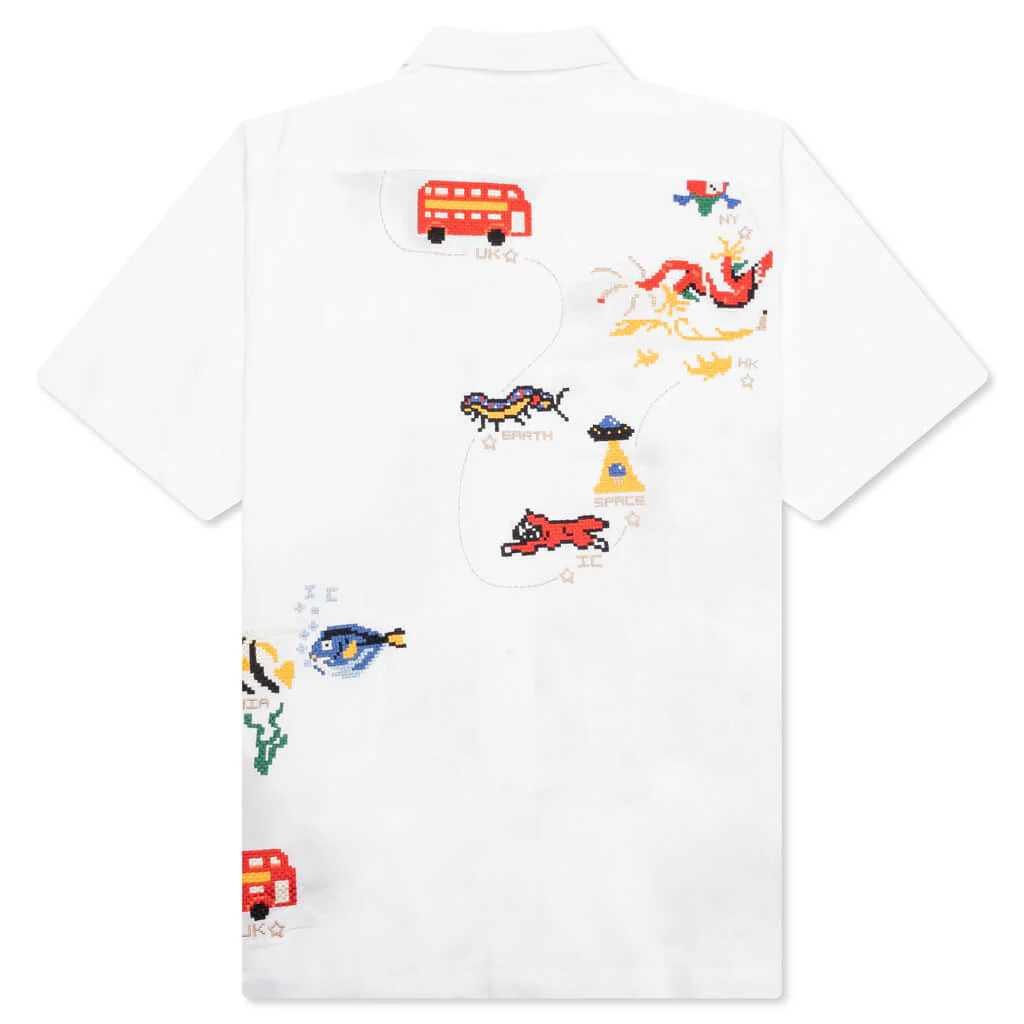 The Traveler S/S Woven - White - Image 2