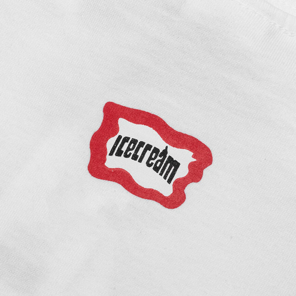 Tiger S/S Tee - White - Image 4