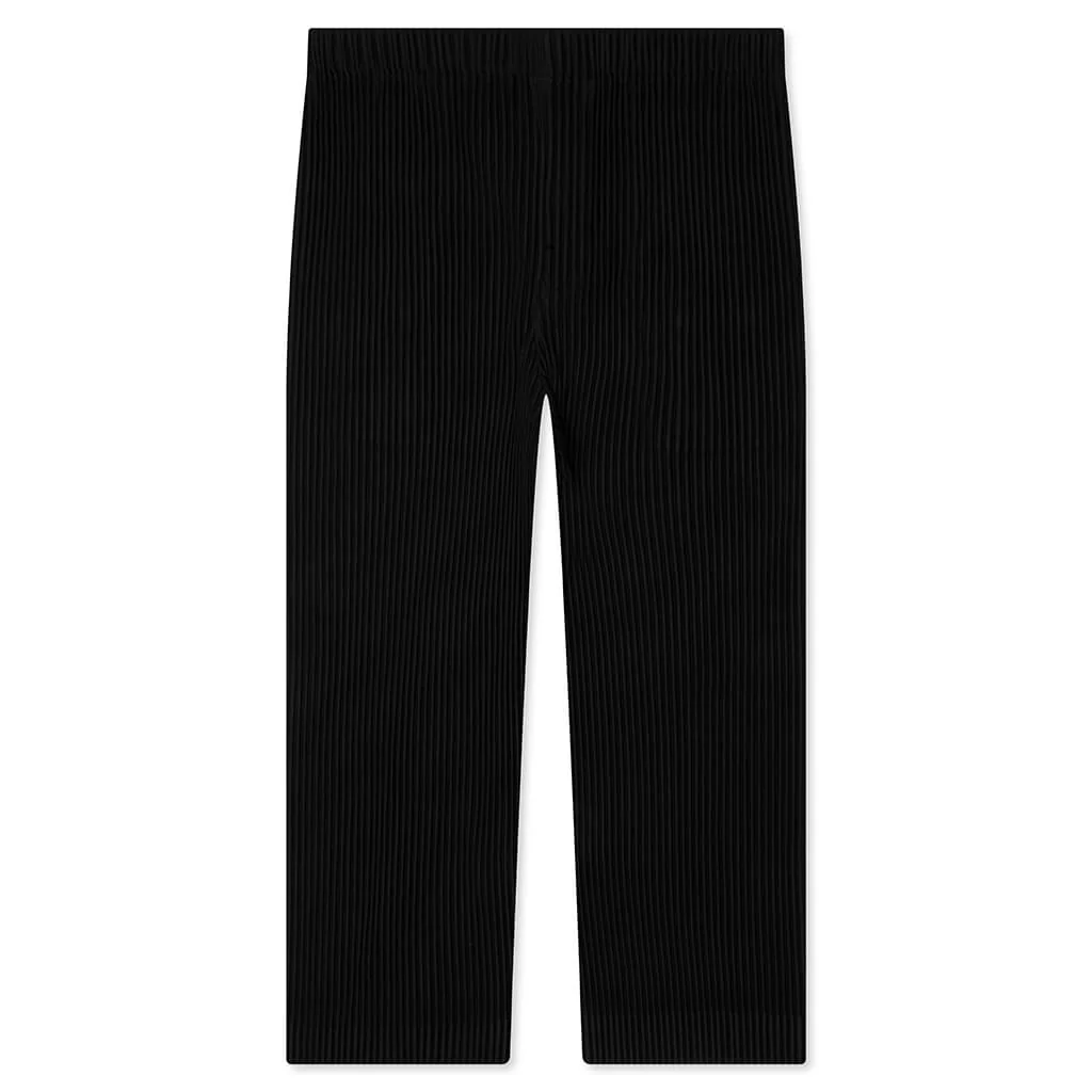 August Relaxed Fit Pants - Black