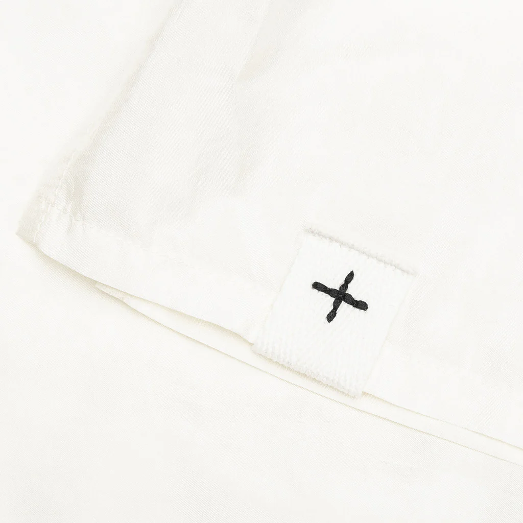 Silk And Nylon Shirt - Eggshell - Image 4