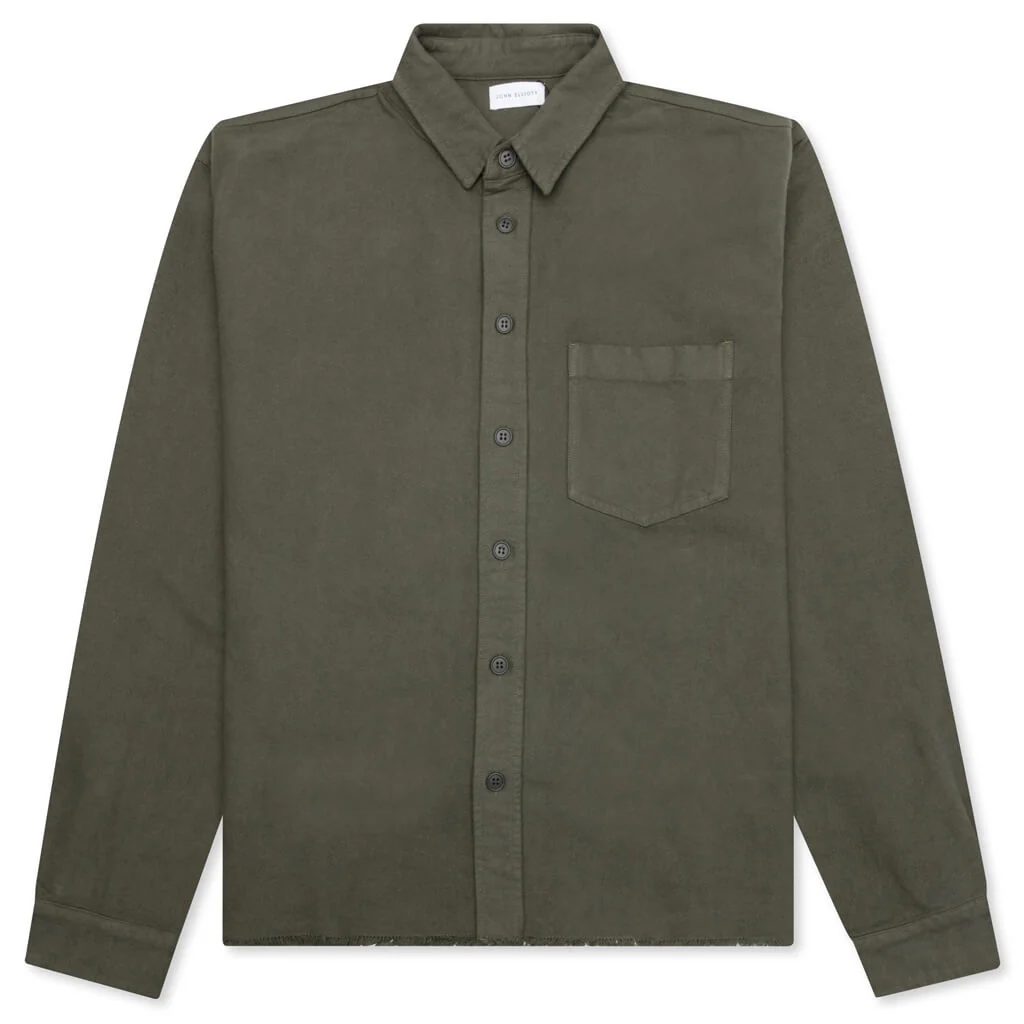 Hemi Oversized Shirt Solid - Olive